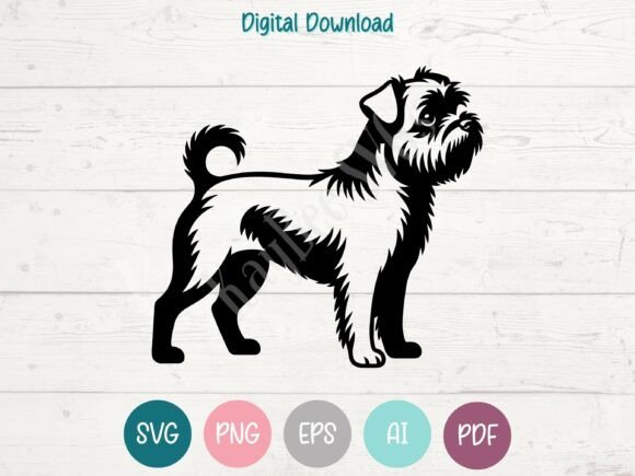 Affenpinscher Dog SVG PNG EPS AI PDF