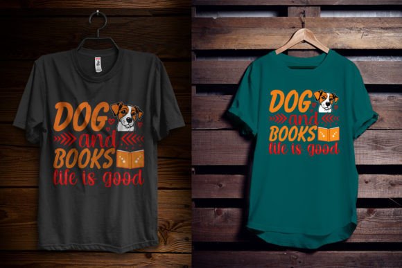 Dog and Books Life is Good: An Embroidery Deep Dive