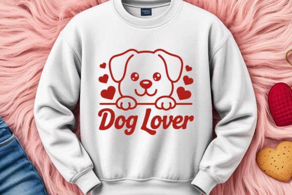 Dog Lover SVG Valentine Dog SVG