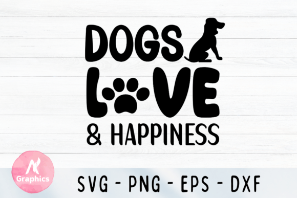 Dogs Love Happiness SVG – An Embroidery Designer's Take