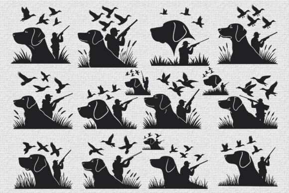 Duck Hunting SVG Bundle Dog SVG Hunting