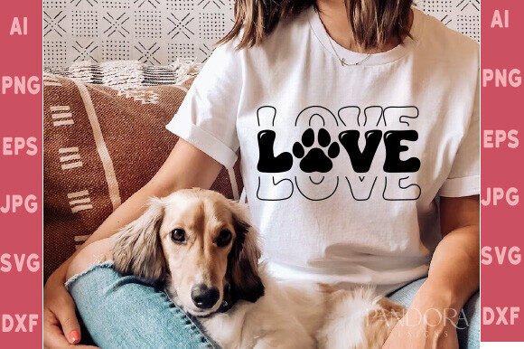 Paw Print Svg, Love Svg Dog: A Designer's Review