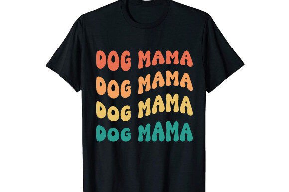 Retro Dog Mama SVG PNG Sublimation Quote Review