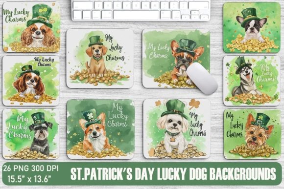St. Patrick's Day Lucky Dog Backgrounds Bundle: A Designer's Honest Review